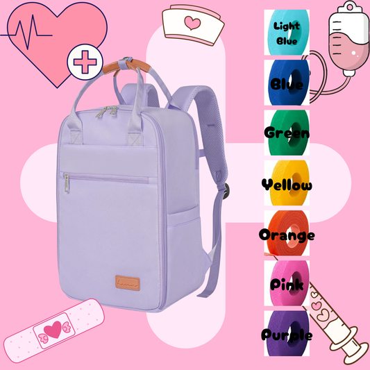 Purple Tube Backpack, Tubie Backpack, Adapted Backpack