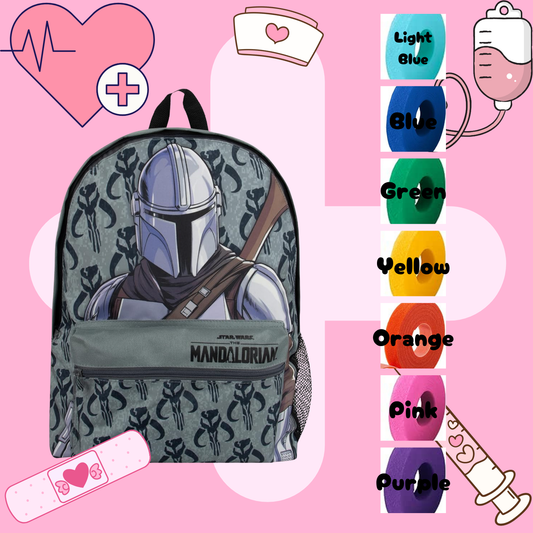 Mandalorian Tube Backpack, Tubie Backpack, Adapted Backpack