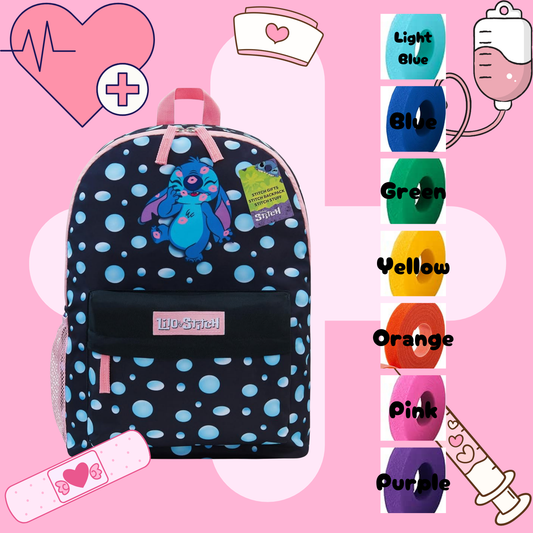 Stitch Tube Backpack, Tubie Backpack, Adapted Backpack