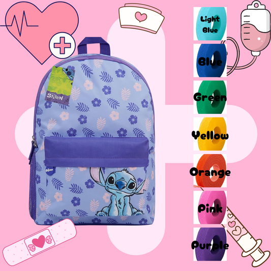 Stitch Tube Backpack, Tubie Backpack, Adapted Backpack