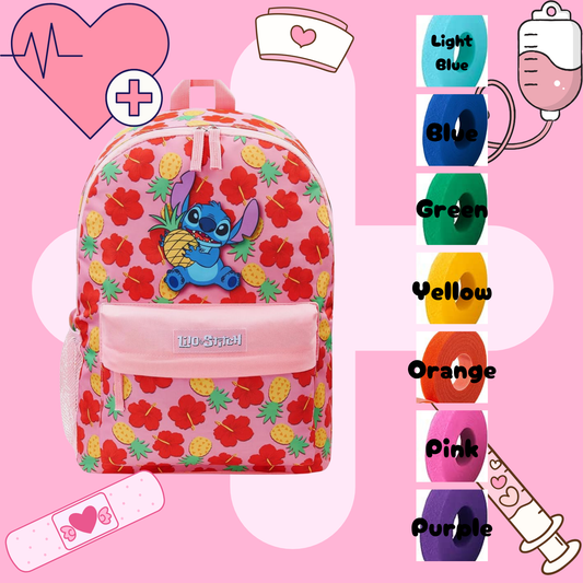 Stitch Tube Backpack, Tubie Backpack, Adapted Backpack