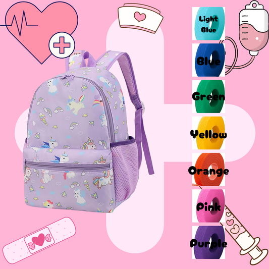 Unicorn Tube Backpack, Tubie Backpack, Adapted Backpack