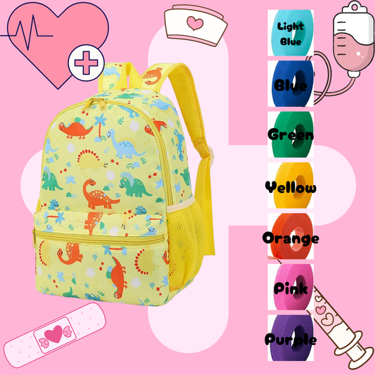 Dinosaur Tube Backpack, Tubie Backpack, Adapted Backpack