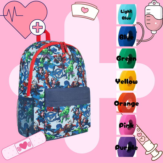 Marvel Tube Backpack, Tubie Backpack, Adapted Backpack