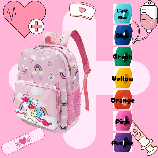 Unicorn Tube Backpack, Tubie Backpack, Adapted Backpack