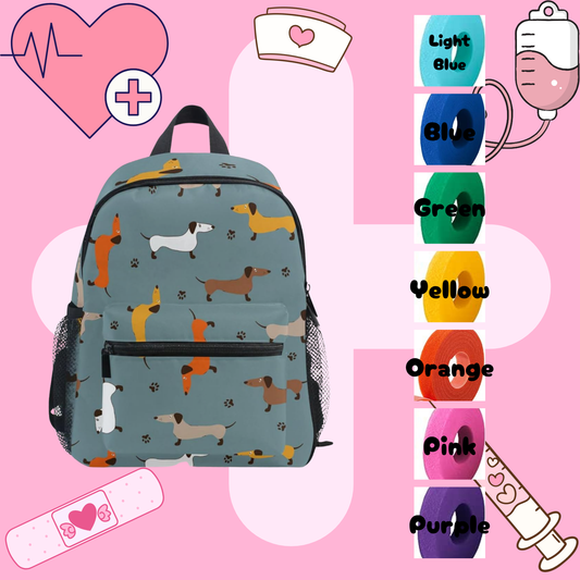 Dachshund Tube Backpack, Tubie Backpack, Adapted Backpack