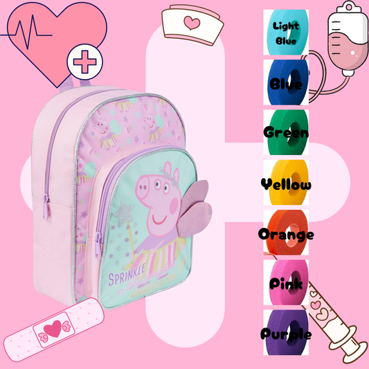 Peppa Pig Tube Backpack, Tubie Backpack, Adapted Backpack