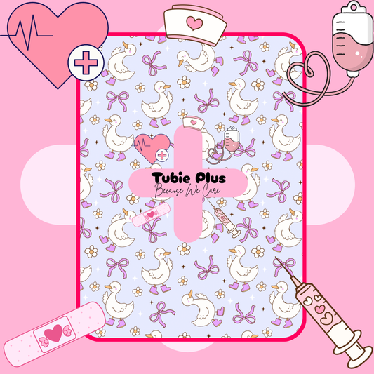 Purple Welly Goose 2 in 1 Syringe Roll & Med Mat